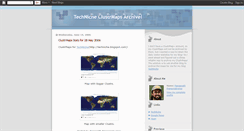 Desktop Screenshot of clustrmapsfortechniche.blogspot.com