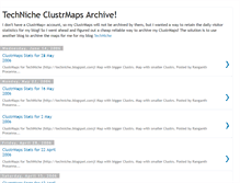 Tablet Screenshot of clustrmapsfortechniche.blogspot.com
