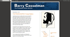 Desktop Screenshot of barrycasselman.blogspot.com