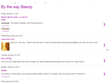 Tablet Screenshot of bythewaybeauty.blogspot.com