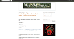 Desktop Screenshot of grendelreport.blogspot.com