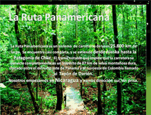 Tablet Screenshot of larutapanamericana.blogspot.com