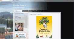 Desktop Screenshot of cecigalara.blogspot.com