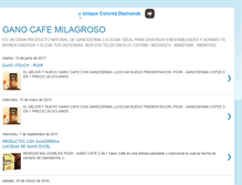 Tablet Screenshot of ganocafesvivirsaludable.blogspot.com