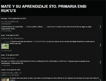 Tablet Screenshot of mateysuaprendizajequintoprimariaenbi.blogspot.com