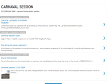Tablet Screenshot of carnavalsession.blogspot.com