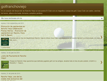 Tablet Screenshot of golfranchoviejo.blogspot.com