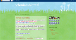 Desktop Screenshot of beloniambiental.blogspot.com