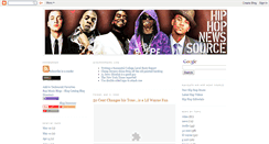 Desktop Screenshot of hip-hop-news-source.blogspot.com