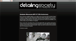 Desktop Screenshot of detailingsociety.blogspot.com