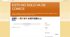 Desktop Screenshot of estovadecomics.blogspot.com