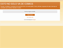 Tablet Screenshot of estovadecomics.blogspot.com