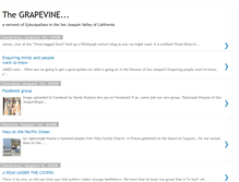 Tablet Screenshot of episcopalgrapevine.blogspot.com