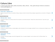 Tablet Screenshot of cultura-libre.blogspot.com