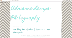Desktop Screenshot of adriennelampephotography.blogspot.com