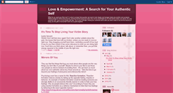 Desktop Screenshot of loveandempowerment.blogspot.com