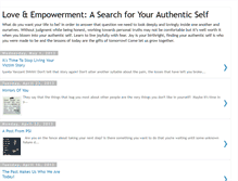 Tablet Screenshot of loveandempowerment.blogspot.com
