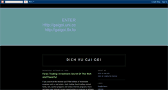 Desktop Screenshot of dichvugaigoi.blogspot.com