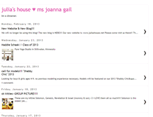 Tablet Screenshot of joannagail.blogspot.com