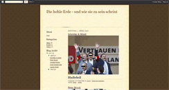 Desktop Screenshot of hohleerde.blogspot.com