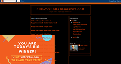 Desktop Screenshot of cheat-yudha.blogspot.com