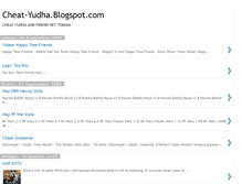 Tablet Screenshot of cheat-yudha.blogspot.com