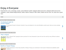 Tablet Screenshot of enjoy4everyone.blogspot.com