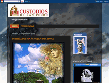 Tablet Screenshot of custodiosdesanpedro.blogspot.com