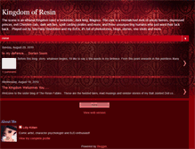 Tablet Screenshot of kingdomofresin.blogspot.com