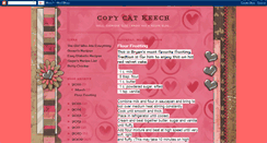 Desktop Screenshot of copycatkeech.blogspot.com