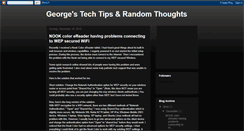 Desktop Screenshot of georgetechtips.blogspot.com