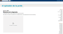 Desktop Screenshot of laprofe.blogspot.com