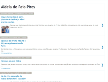 Tablet Screenshot of aldeia-paiopires.blogspot.com