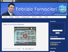 Tablet Screenshot of fabriziofornaciari.blogspot.com