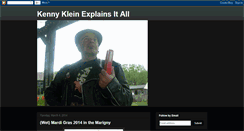 Desktop Screenshot of kenny-klein.blogspot.com