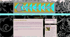 Desktop Screenshot of greycatquilts.blogspot.com