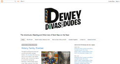 Desktop Screenshot of deweydivas.blogspot.com