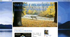 Desktop Screenshot of culturaereligiosidade.blogspot.com