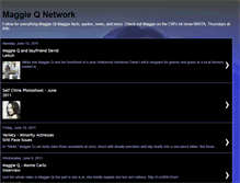 Tablet Screenshot of maggieqnetwork.blogspot.com