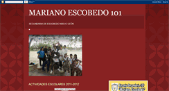 Desktop Screenshot of marianoescobedo101.blogspot.com