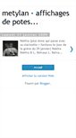 Mobile Screenshot of metylan-affichagesdepotesavalence.blogspot.com
