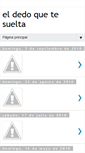 Mobile Screenshot of eldedoquetesuelta.blogspot.com