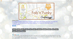 Desktop Screenshot of fabnfunkychallenges.blogspot.com