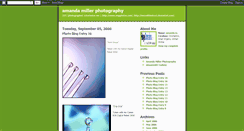 Desktop Screenshot of amandaphotography.blogspot.com