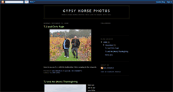 Desktop Screenshot of gypsyhorsephotos.blogspot.com
