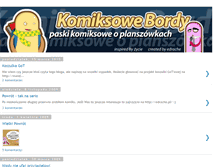 Tablet Screenshot of komiksowebordy.blogspot.com