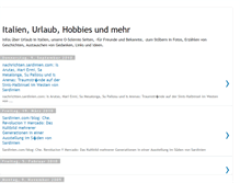 Tablet Screenshot of italienurlaub.blogspot.com