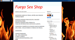 Desktop Screenshot of fuegosexshop.blogspot.com