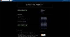 Desktop Screenshot of nintendopodcast.blogspot.com