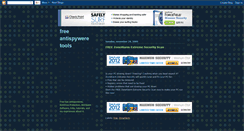 Desktop Screenshot of antispywere.blogspot.com